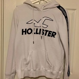 White Hollister Hoodie